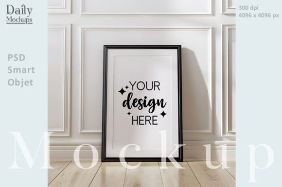 Download Black Frame Psd Mockup, White Boho Frame - Frame psd mockup Collection