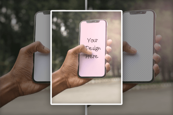 Download IPhone Screen Mock-up, Editable Mockup - Mockup Collection