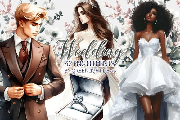 Download Watercolor Wedding Clipart, Bridal PNG - Bridal Collection