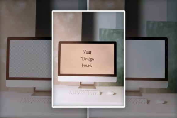 Download IMac Screen Mockup, Editable Mockup - Mockup Collection